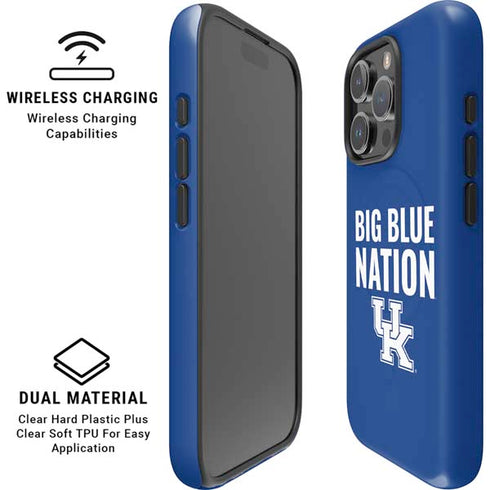 University of Kentucky Big Blue Nation iPhone 16 Pro Magsafe Impact Case