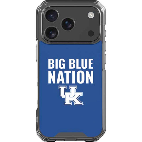 University of Kentucky Big Blue Nation iPhone 18 Pro Clear Case