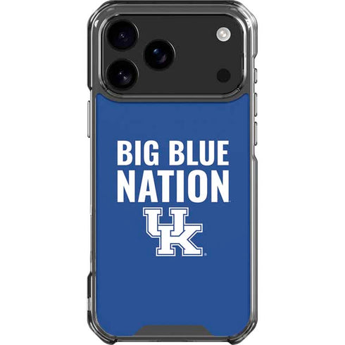 University of Kentucky Big Blue Nation iPhone 18 Pro Max Clear Case