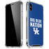 University of Kentucky Big Blue Nation iPhone X/XS Clear Case