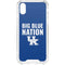 University of Kentucky Big Blue Nation iPhone XS Clear Case