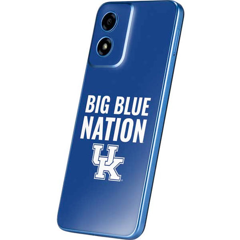 University of Kentucky Big Blue Nation Moto G Play 4G (2024) Skin