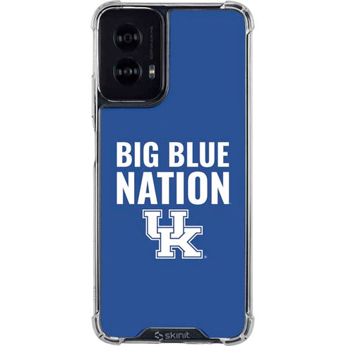 University of Kentucky Big Blue Nation Moto G Power 5G (2024) Clear Case