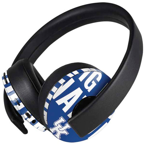 University of Kentucky Big Blue Nation PlayStation 4 Gold Wireless Headset Skin