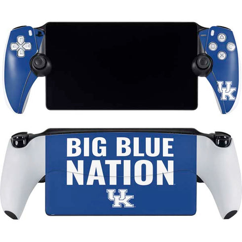 University of Kentucky Big Blue Nation PlayStation Portal Remote Player Skin