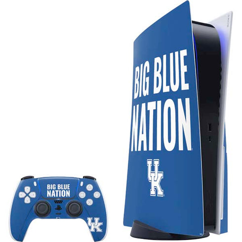 University of Kentucky Big Blue Nation PlayStation PS5 Skins