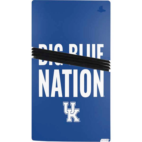 University of Kentucky Big Blue Nation PS5 Pro Console Skin