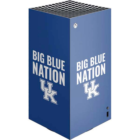 University of Kentucky Big Blue Nation XBox Series X Digital Edition Console Skin