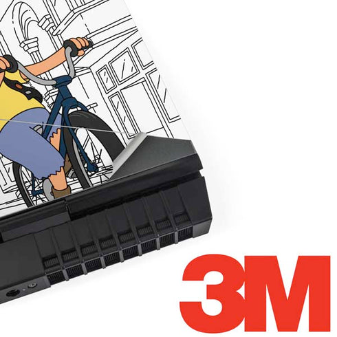 Bobs Burgers Bike Squad Dell Alienware Skin