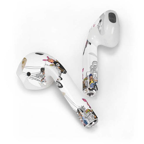 Bobs Burgers Bike Squad Apple AirPods 2 Skin
