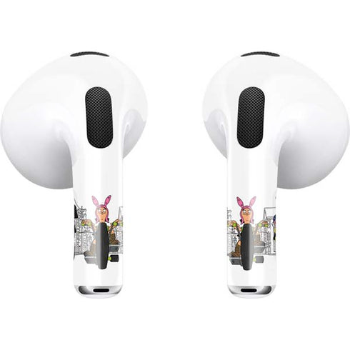 Bobs Burgers Bike Squad Apple AirPods (3rd Gen 2021) Skin