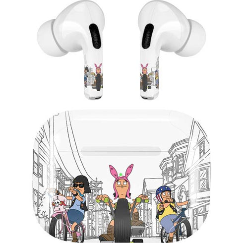 Bobs Burgers Bike Squad Apple AirPods Pro Skin