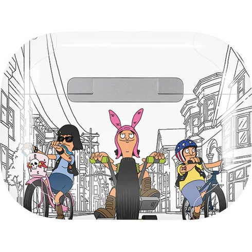 Bobs Burgers Bike Squad AirPods Skins