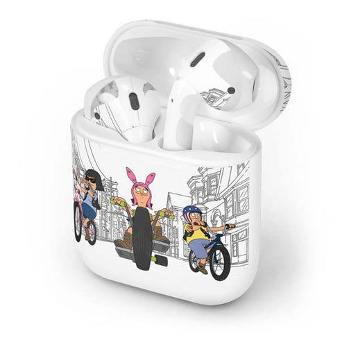 Bobs Burgers Bike Squad Apple AirPods Skin