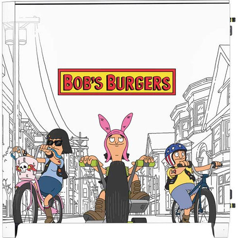 Bobs Burgers Bike Squad Corsair 4000D Tempered Glass Mid-Tower ATX Case Skin