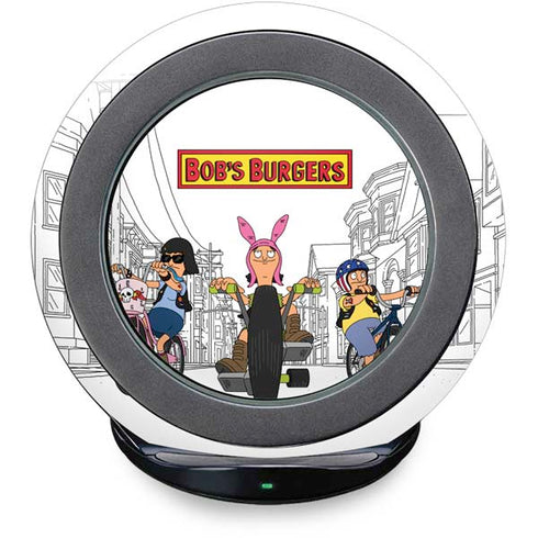 Bobs Burgers Bike Squad Fast Charge Wireless Charging Stand Skin