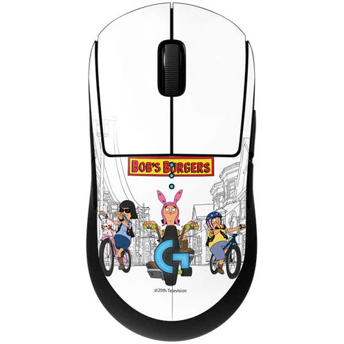 Bobs Burgers Bike Squad G Pro Wireless Gaming Mouse Skin