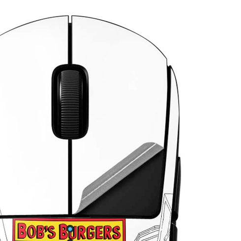 Bobs Burgers Bike Squad G Pro Wireless Gaming Mouse Skin