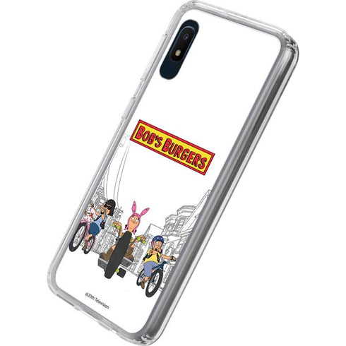Bobs Burgers Bike Squad Galaxy A10e Clear Case
