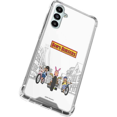 Bobs Burgers Bike Squad Galaxy A14 5G Clear Case