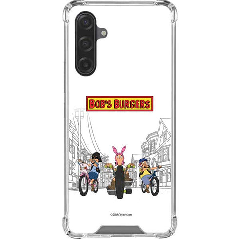 Bobs Burgers Bike Squad Galaxy A17 Clear Case