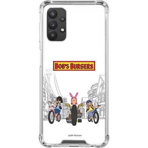 Bobs Burgers Bike Squad Galaxy A32 5G Clear Case