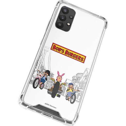 Bobs Burgers Bike Squad Galaxy A32 5G Clear Case