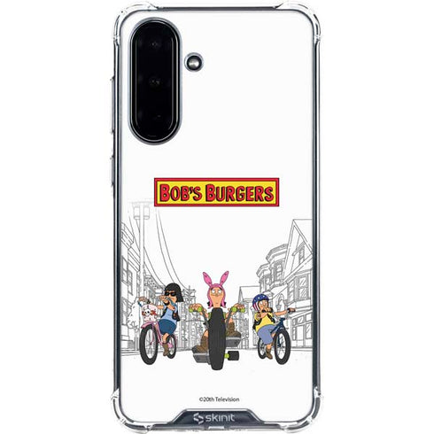 Bobs Burgers Bike Squad Galaxy A36 5G Clear Case