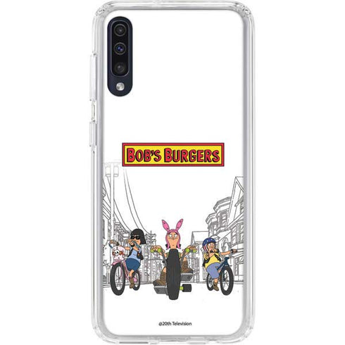 Bobs Burgers Bike Squad Galaxy A50 Clear Case