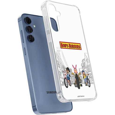Bobs Burgers Bike Squad Galaxy A55 5G Clear Case