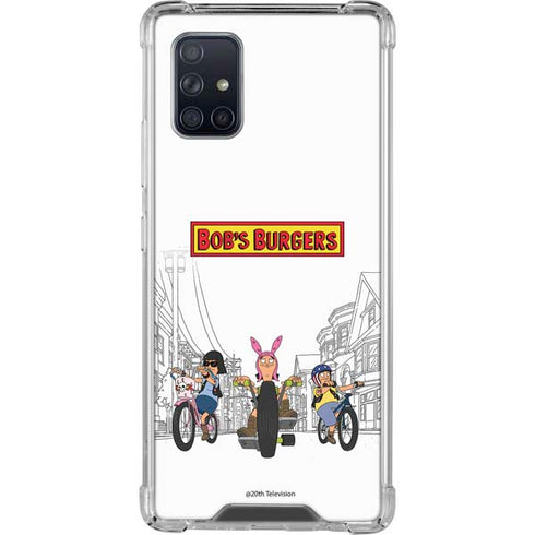 Bobs Burgers Bike Squad Galaxy A71 5G Clear Case