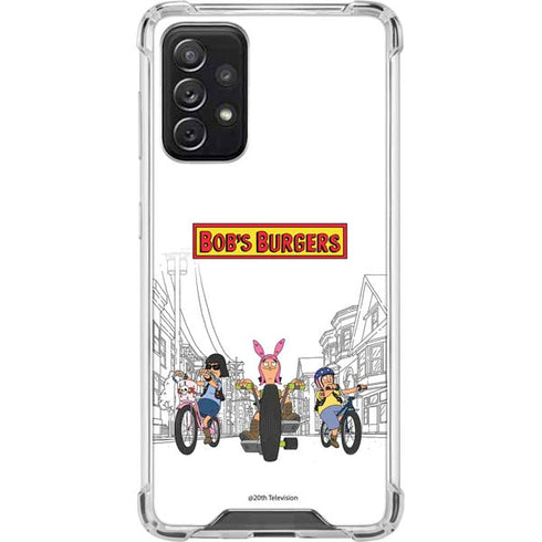 Bobs Burgers Bike Squad Galaxy A72 5G Clear Case