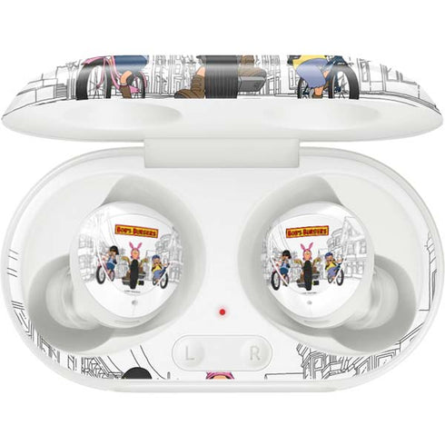 Bobs Burgers Bike Squad Galaxy Buds Plus Skin