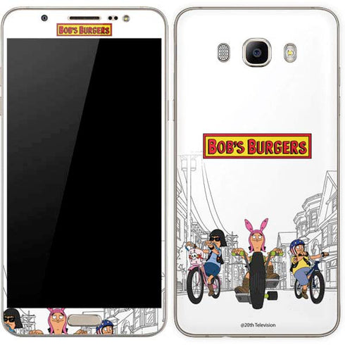 Bobs Burgers Bike Squad Galaxy J7 Skin