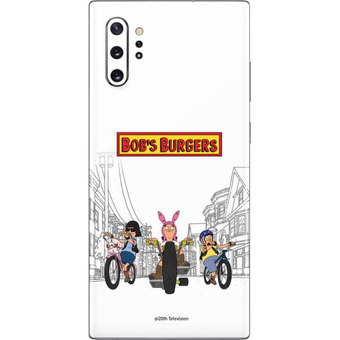 Bobs Burgers Bike Squad Galaxy Note 10 Plus Skin
