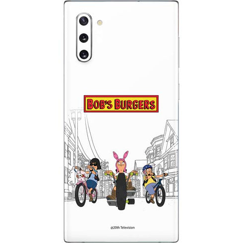 Bobs Burgers Bike Squad Galaxy Note 10 Skin