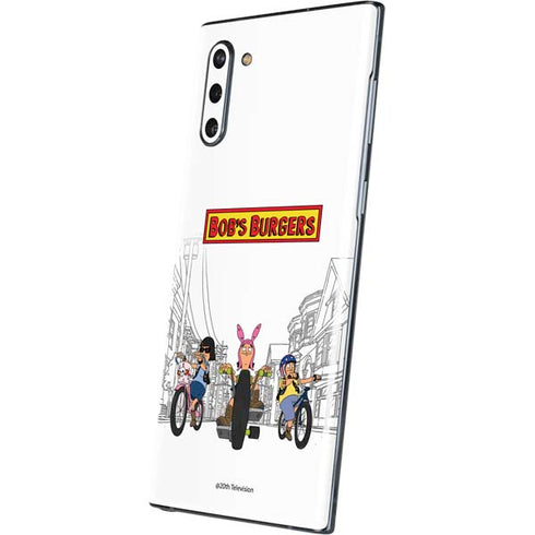 Bobs Burgers Bike Squad Galaxy Note 10 Skin