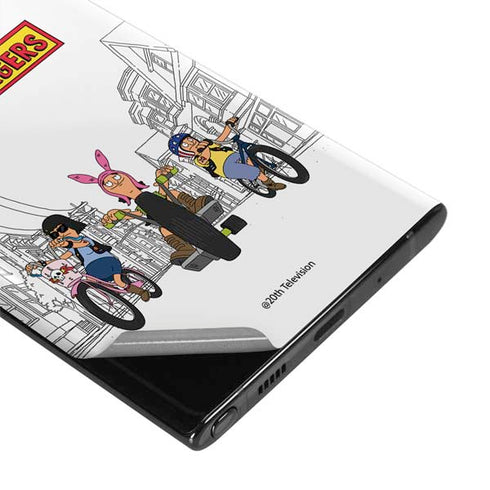 Bobs Burgers Bike Squad Galaxy Note 10 Skin