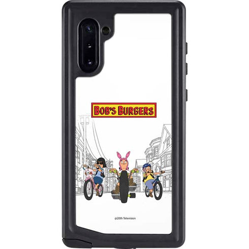 Bobs Burgers Bike Squad Galaxy Note 10 Waterproof Case
