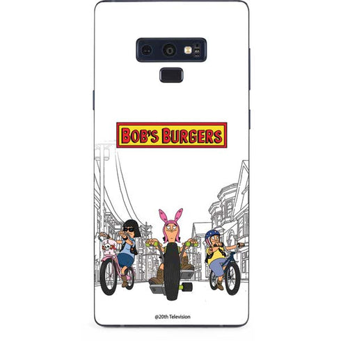 Bobs Burgers Bike Squad Galaxy Note 9 Skin