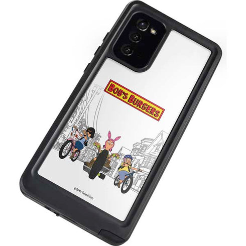 Bobs Burgers Bike Squad Galaxy Note20 5G Waterproof Case