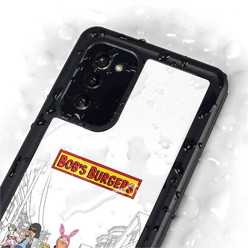 Bobs Burgers Bike Squad Galaxy Note20 5G Waterproof Case