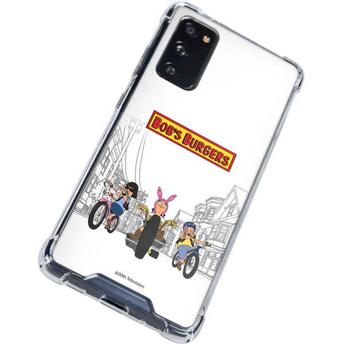 Bobs Burgers Bike Squad Galaxy S20 FE Clear Case