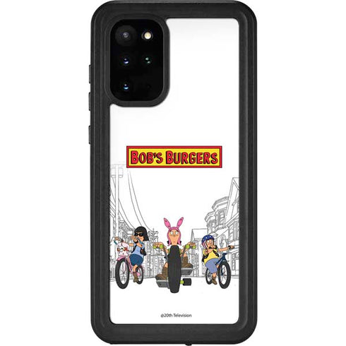 Bobs Burgers Bike Squad Galaxy S20 Plus Waterproof Case