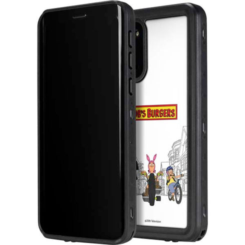 Bobs Burgers Bike Squad Galaxy S20 Plus Waterproof Case