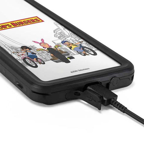 Bobs Burgers Bike Squad Galaxy S20 Plus Waterproof Case