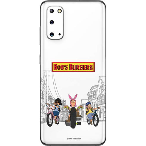 Bobs Burgers Bike Squad Galaxy S20 Skin