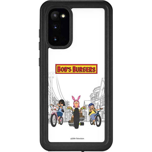 Bobs Burgers Bike Squad Galaxy S20 Waterproof Case