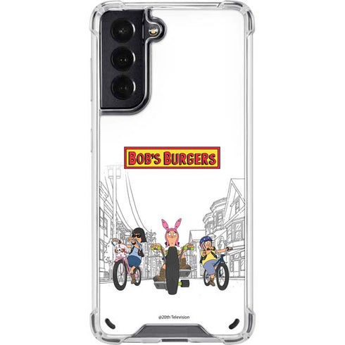 Bobs Burgers Bike Squad Galaxy S21 5G Clear Case