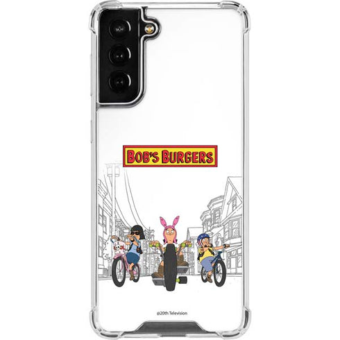 Bobs Burgers Bike Squad Galaxy S21 FE Clear Case
